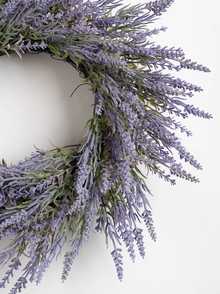 Scottish Everlastings Ltd Lavender Wreath - Image 2 of 3 Scottish Everlastings Ltd Lavender Wreath - Image 2 of 3