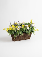 Scottish Everlastings Ltd Multi Mixed Artificial Floral Outdoor Planter - Image 3 of 3