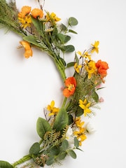 Scottish Everlastings Ltd Rustic Forsythia/Poppy Garland - Image 4 of 4