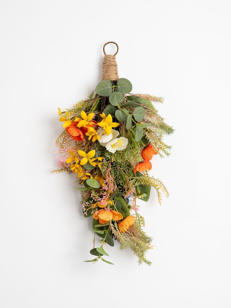 Scottish Everlastings Ltd Rustic Forsythia/Poppy Swag - Image 3 of 3 Scottish Everlastings Ltd Rustic Forsythia/Poppy Swag - Image 3 of 3