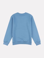 New Balance Blue Small Logo Sweatshirt - Image 7 of 8