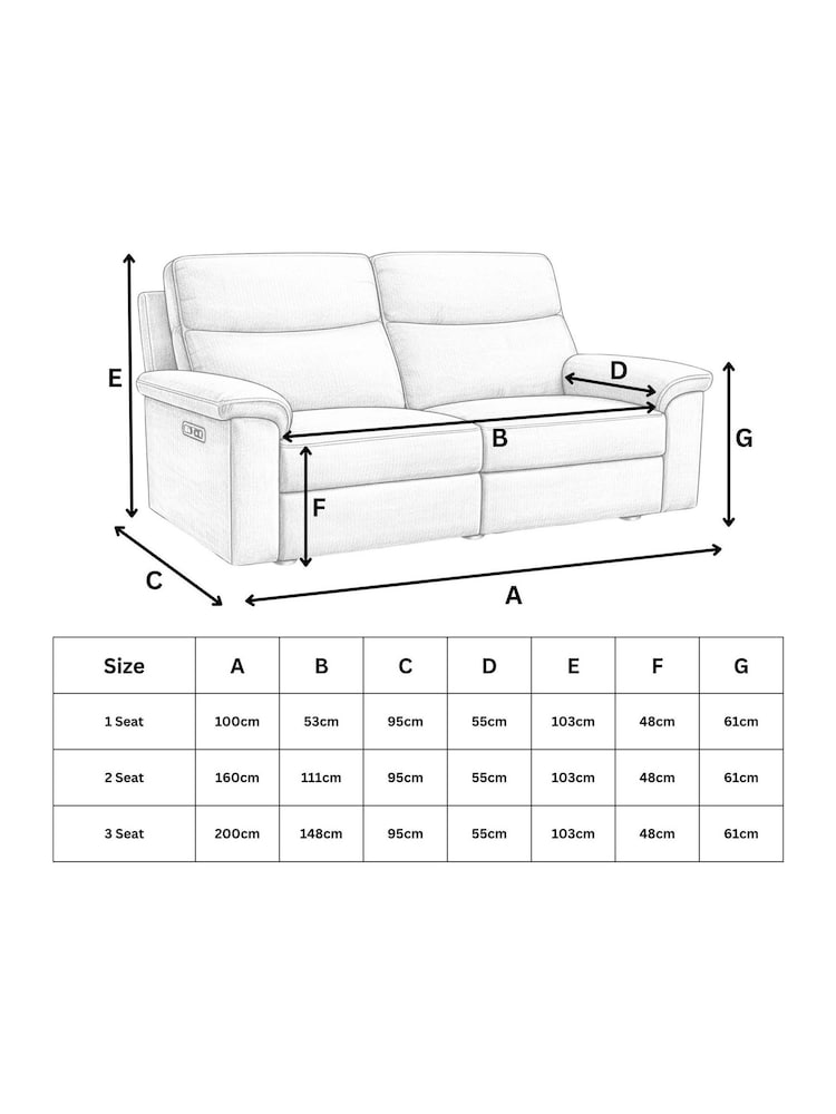 Aspire Furniture Mushroom Brown Corvan Power Recliner Sofa Set - Image 5 of 5 Aspire Furniture Mushroom Brown Corvan Power Recliner Sofa Set - Image 5 of 5
