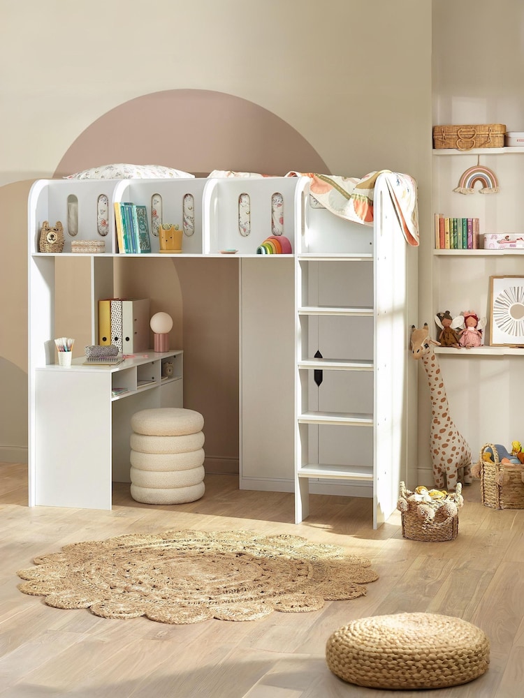 Julian Bowen White Vision Highsleeper Kids Bed - Image 1 of 11