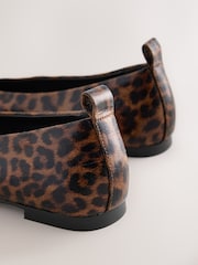 Leopard Forever Comfort® Almond Toe Ballet Flats - Image 5 of 5