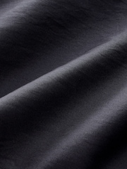 Charcoal Grey Pleated Barrel Leg Chino Trousers - Image 6 of 8