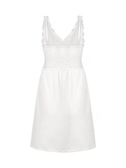 Hunkemoller White Nova Lace Slip Dress - Image 10 of 10
