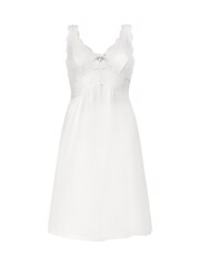 Hunkemoller White Nova Lace Slip Dress - Image 9 of 10