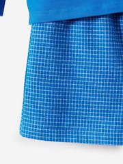 Cotton On Blue Cute Bunny Long/Short Pyjamas Set - Image 2 of 3