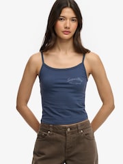 رداء علوي أساسي بحمالات Athletics من Superdry - Image 1 of 5