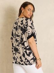 Evans Natural Colour Block Top - Image 3 of 5