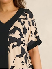 Evans Natural Colour Block Top - Image 4 of 5