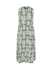 Evans Green Sleeveless Boho Dress - Image 5 of 5