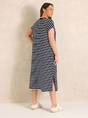 Хлопковое платье в полоску Evans Premium - Изображение 3 5