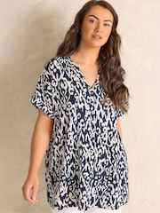 Evans Blue Grown On Sleeve Shirt - Image 1 of 5