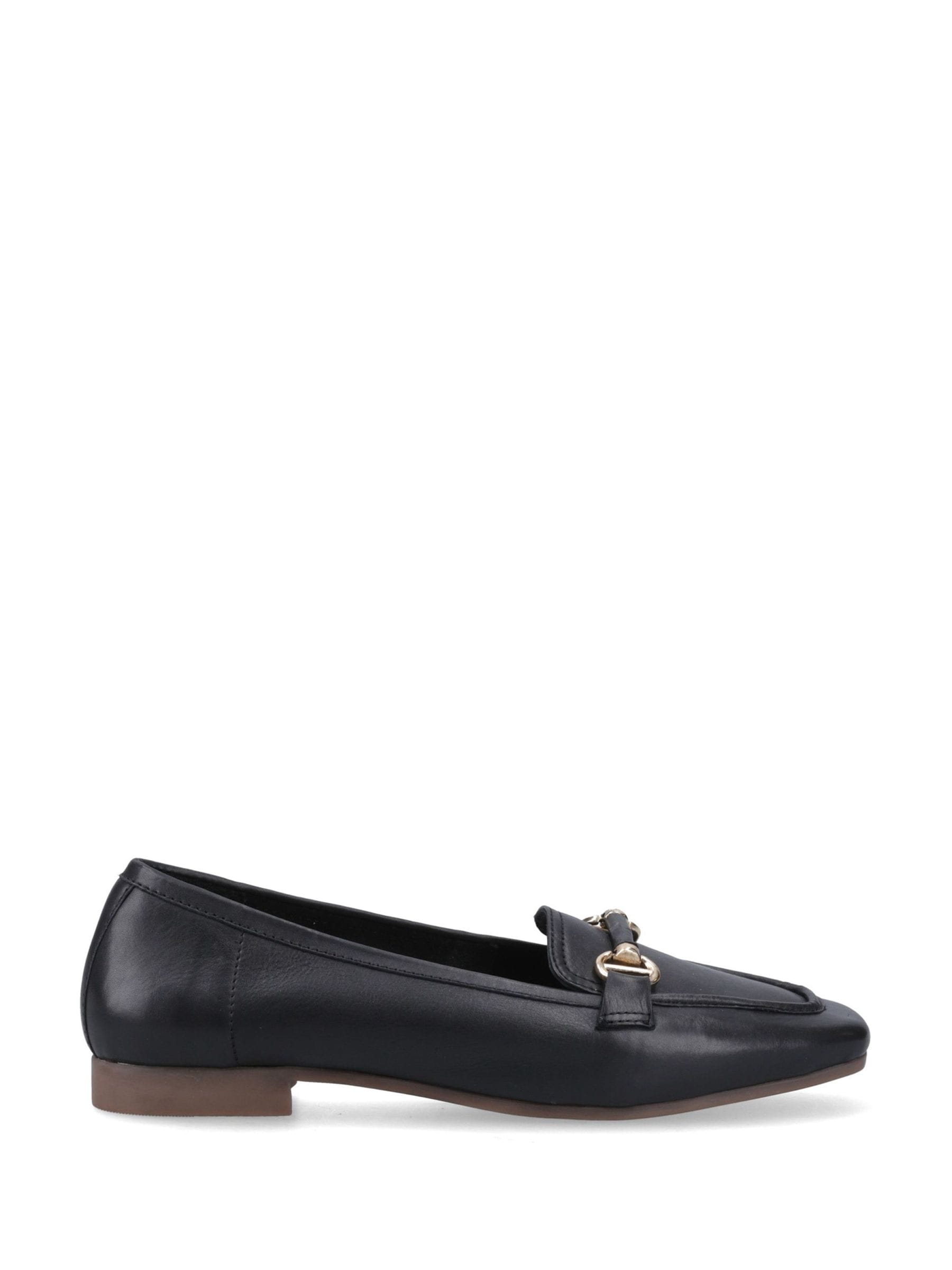 Hush Puppies Women's Black Sutton Snaffle Loafers - Image 1