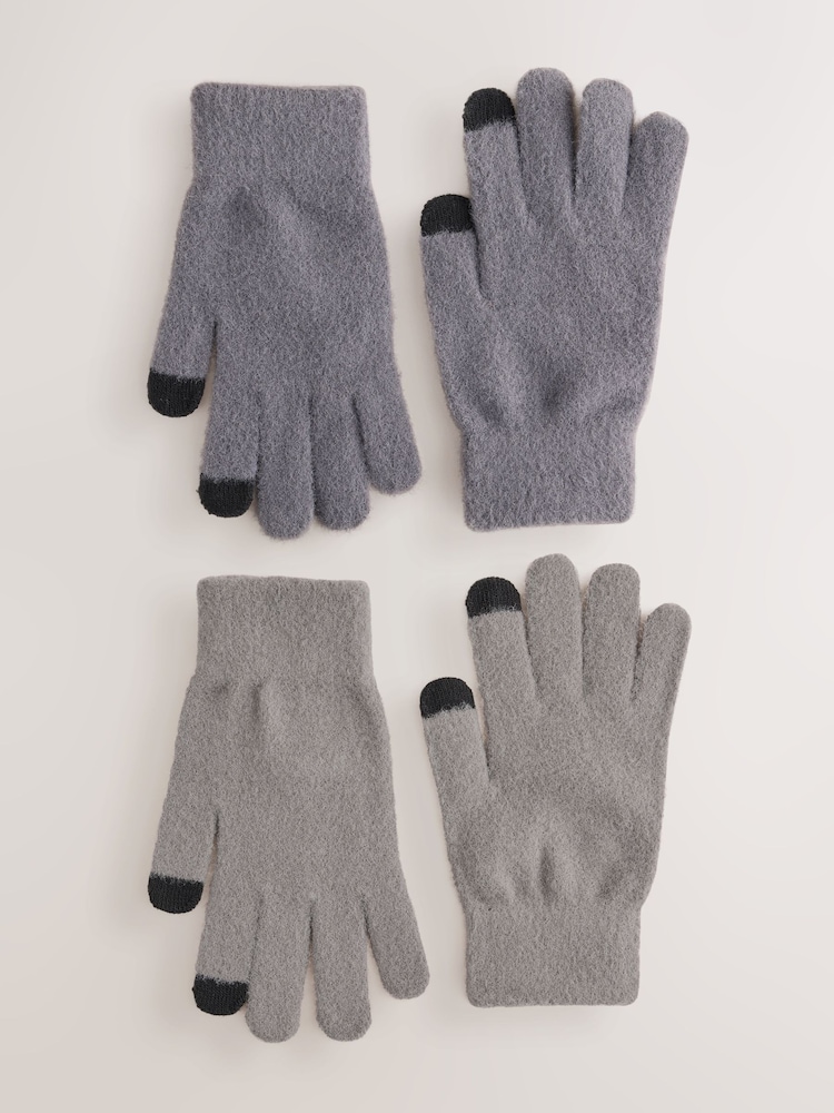 Cream/Charcoal Grey - Сиқырлы қолғаптар 2 жиынтығы - 5суретінің 1 суреті Cream/Charcoal Grey - Сиқырлы қолғаптар 2 жиынтығы - 5суретінің 1 суреті
