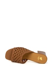 Bobbies Brown Kelly Mid-Heeled Mules - Image 4 of 4