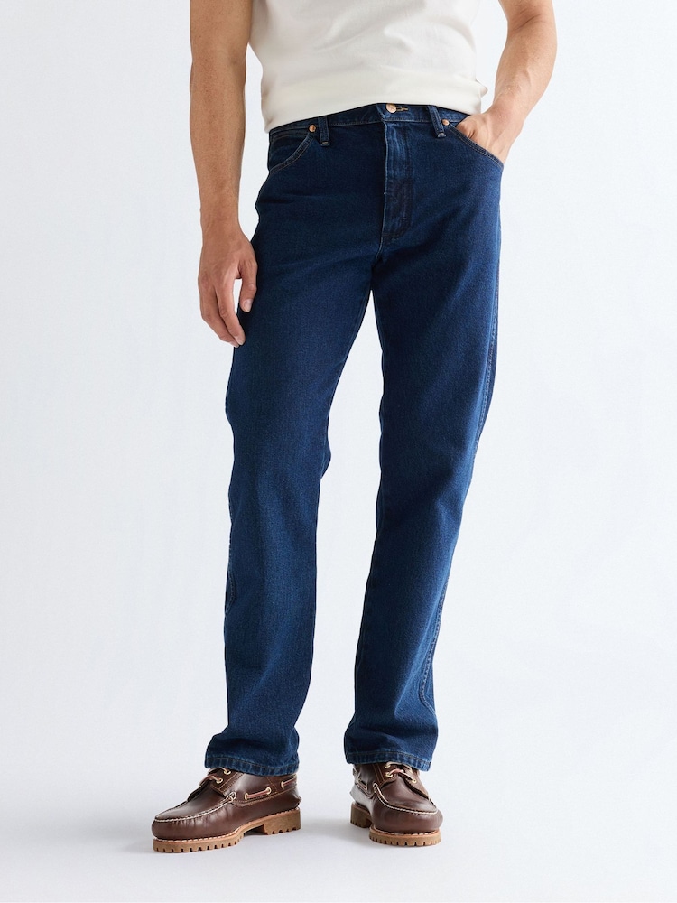 Wrangler Denim Rinse Original Fit 13MWZ Cowboy Cut Jeans - Image 1 of 5