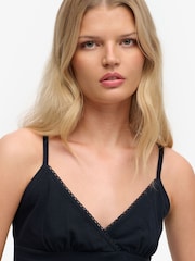 Superdry Blue Athletic Essentials Trim V-Neck Vest Top - Image 5 of 5