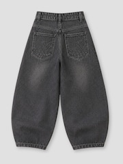 Angel & Rocket Grey Cole Barrel Leg Jeans - Image 7 of 7