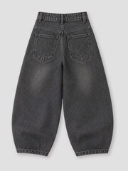 Angel & Rocket Grey Cole Barrel Leg Jeans - Image 9 of 9