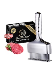 Gourmet Easy Stainless steel Meat Tenderizer Tool with Long Handle - Image 1 of 3