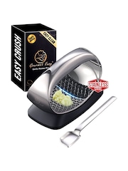 Gourmet Easy Stainless steel Easy Clean Garlic Rocker - Image 1 of 5