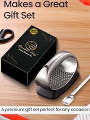 Gourmet Easy Stainless steel Easy Clean Garlic Rocker - Image 5 of 5