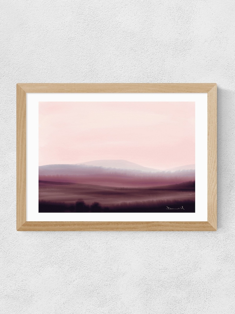 East End Prints Oak Dusk Wall Art Print by Dan Hobday - Image 2 of 2