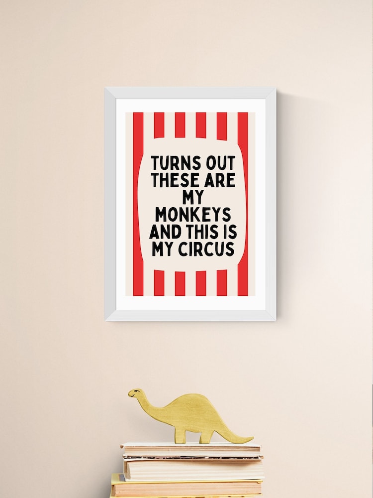 East End Prints White Turns Out Wall Art Print by Wisdom and Wonder Designs - Image 1 of 2 East End Prints White Turns Out Wall Art Print by Wisdom and Wonder Designs - Image 1 of 2