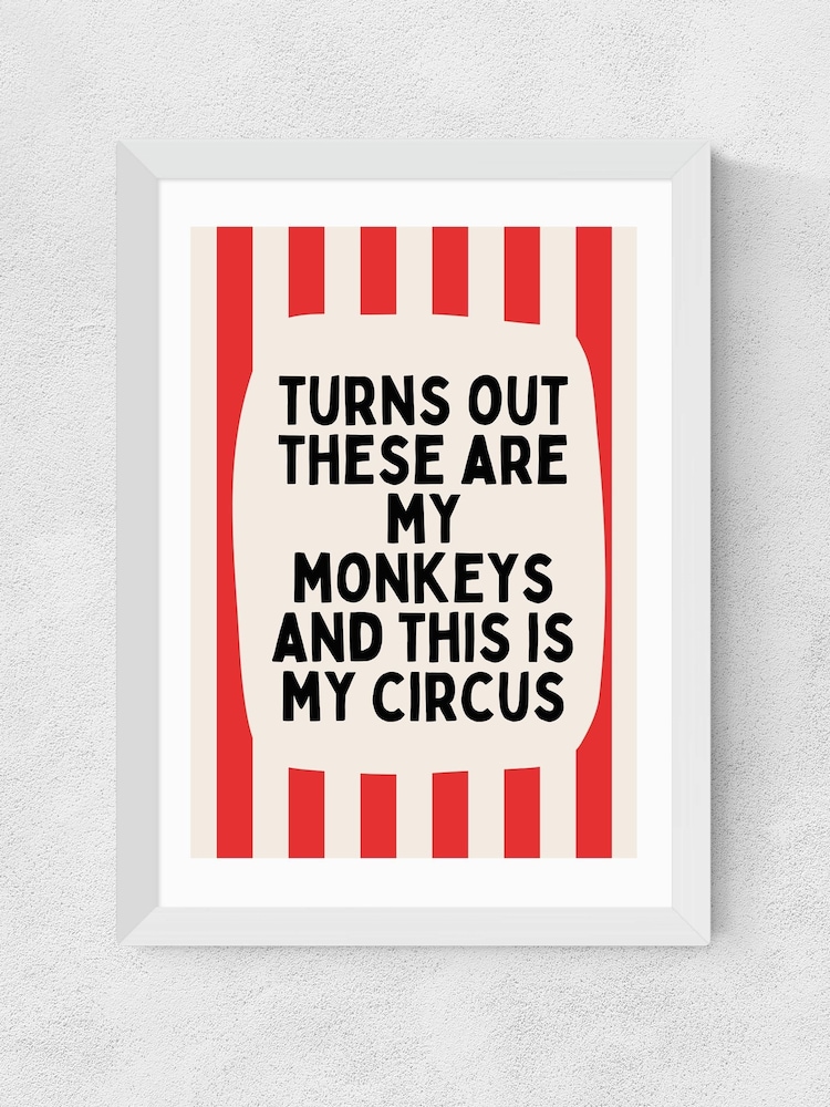 East End Prints White Turns Out Wall Art Print by Wisdom and Wonder Designs - Image 2 of 2 East End Prints White Turns Out Wall Art Print by Wisdom and Wonder Designs - Image 2 of 2