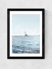 East End Prints Black Sunlight Bay Wall Art Print by Dan Hobday - Image 2 of 2