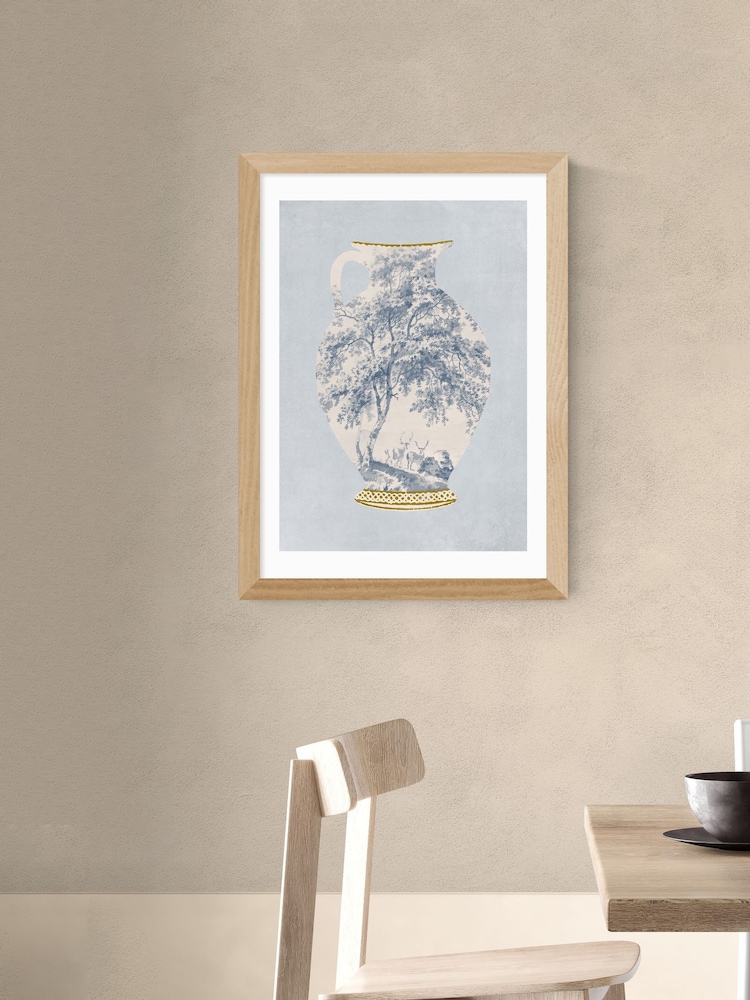 East End Prints Oak French Vase Wall Art Print by Oh Fine Art - Image 1 of 2 East End Prints Oak French Vase Wall Art Print by Oh Fine Art - Image 1 of 2