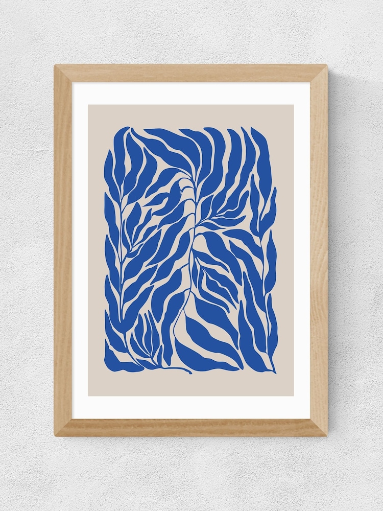 East End Prints Oak Botanical Poster Wall Art Print by The Print Republic - Image 2 of 2 East End Prints Oak Botanical Poster Wall Art Print by The Print Republic - Image 2 of 2