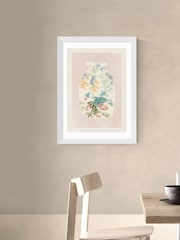 East End Prints White Floral Vase Wall Art Print by Oh Fine! Art - Image 1 of 2