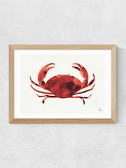 East End Prints Oak Crabs Tale Wall Art Print by Merel Takken - Image 2 of 2