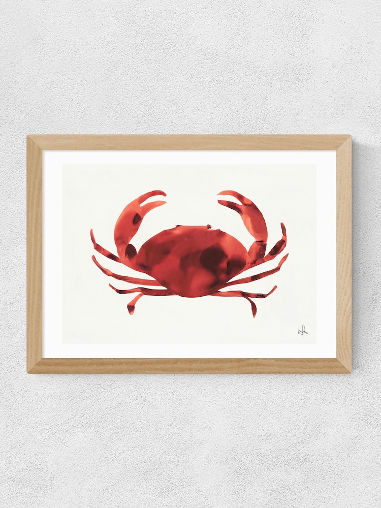 East End Prints Oak Crabs Tale Wall Art Print by Merel Takken - Image 2 of 2
