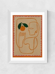 East End Prints White Fruit Fiesta I Wall Art Print by Shatha Dafai - Image 2 of 2