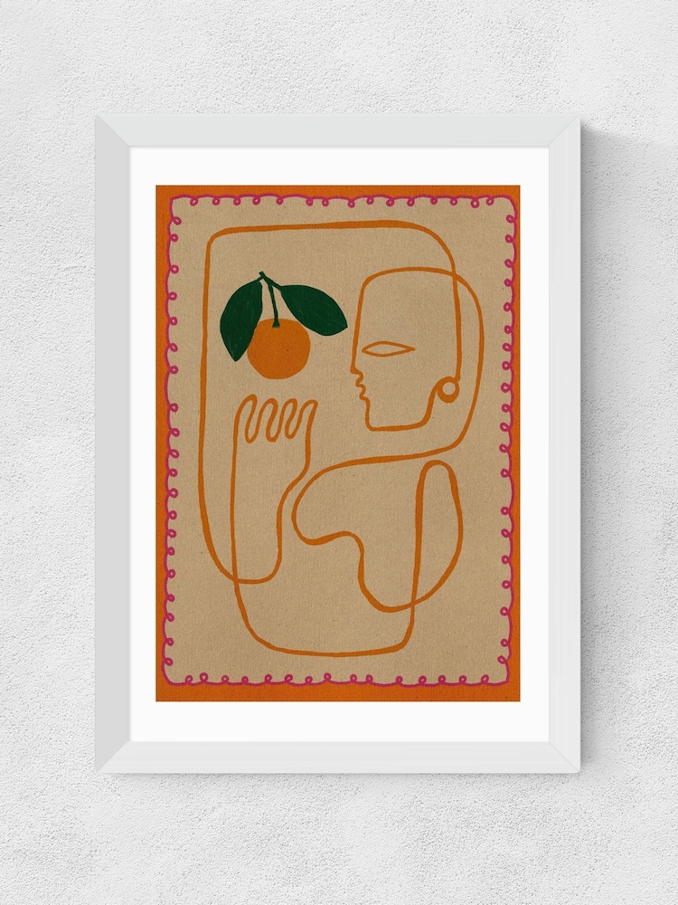 East End Prints White Fruit Fiesta I Wall Art Print by Shatha Dafai - Image 2 of 2 East End Prints White Fruit Fiesta I Wall Art Print by Shatha Dafai - Image 2 of 2