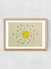 East End Prints Oak Fly Away With Me Wall Art Print by Merel Takken - Image 2 of 2