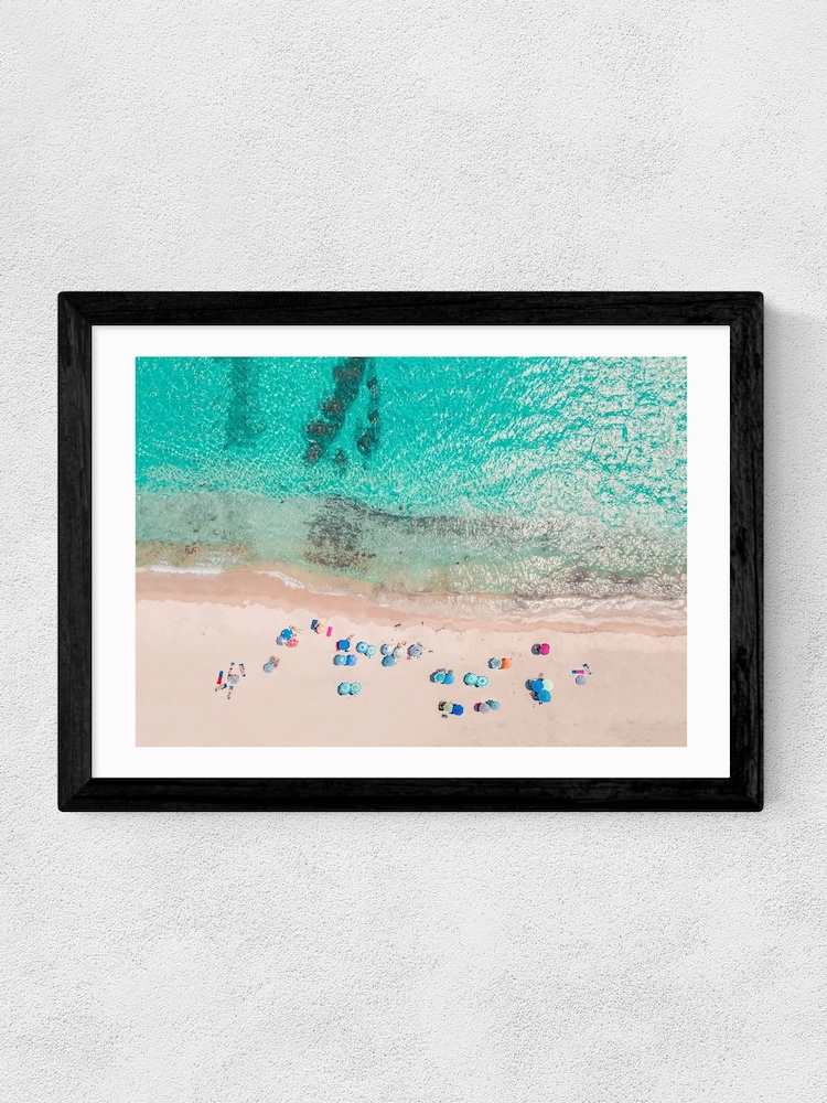 East End Prints Black Summertime Wall Art Print by Sisi and Seb - Image 2 of 2 East End Prints Black Summertime Wall Art Print by Sisi and Seb - Image 2 of 2