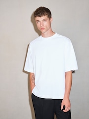 White Heavyweight Boxy EDIT T-Shirt - Image 4 of 7