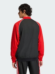 adidas Originals Black Sst Loose Mesh Track Top - Image 5 of 6
