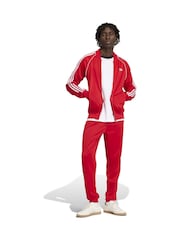 adidas Originals Red SST Track Joggers - Image 3 of 6