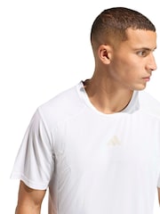 adidas White Climacool 3D T-Shirt - Image 5 of 7