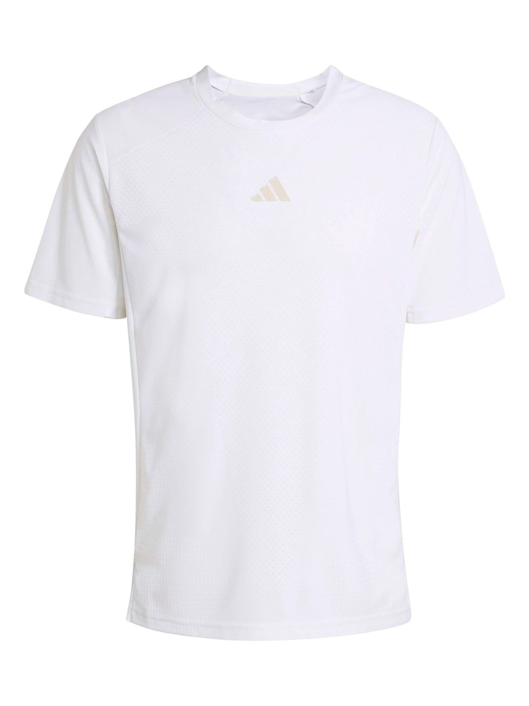 adidas White Climacool 3D T-Shirt - Image 7 of 7