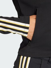 adidas Originals Black Slim Fitted Firebird Jacket - Image 5 of 6