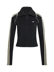 adidas Originals Black Slim Fitted Firebird Jacket - Image 6 of 6
