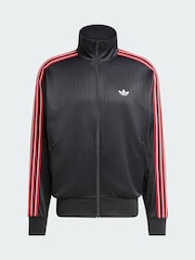 adidas Originals Black Firebird Loose Pinstripes Track Top - Image 6 of 6