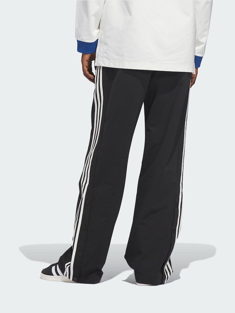 adidas Originals Black Basketball Snap Joggers - Image 2 of 5